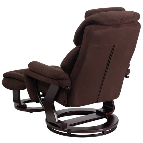 Brown Microfiber Recliner