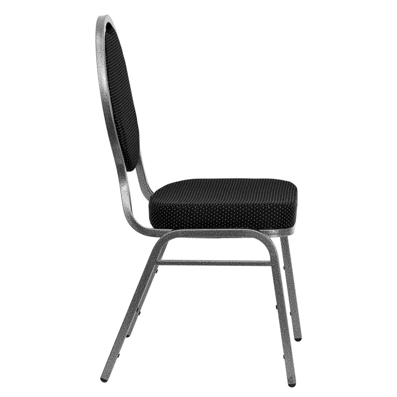 Black Fabric Banquet Chair