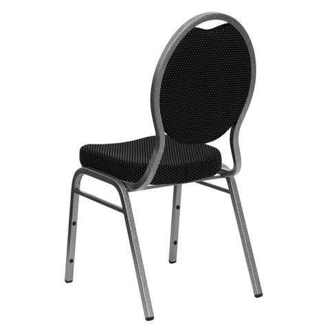 Black Fabric Banquet Chair