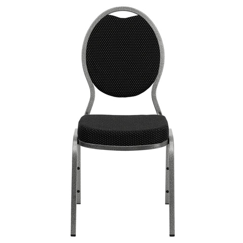 Black Fabric Banquet Chair