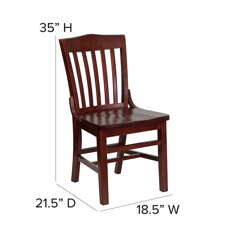 Walnut Wood Dining Chair