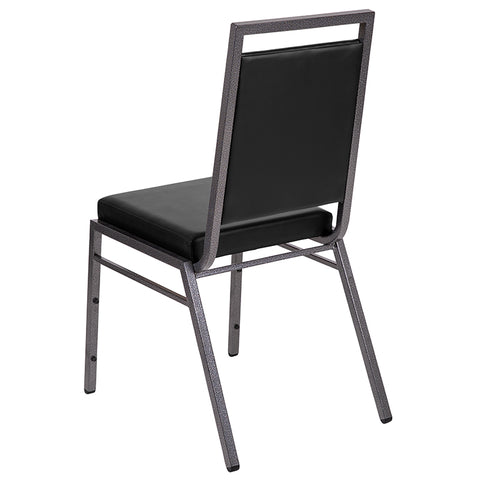 Dark Gray Fabric Banquet Chair