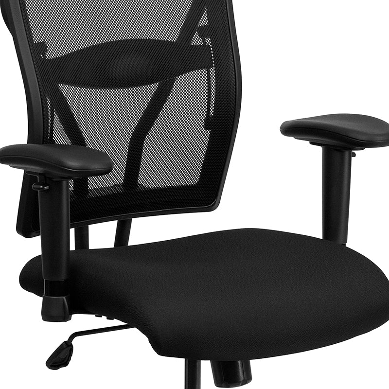 Black 400LB High Back Chair