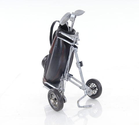 6.5" x 8" x 10" Black Golf Bag