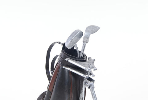 6.5" x 8" x 10" Black Golf Bag