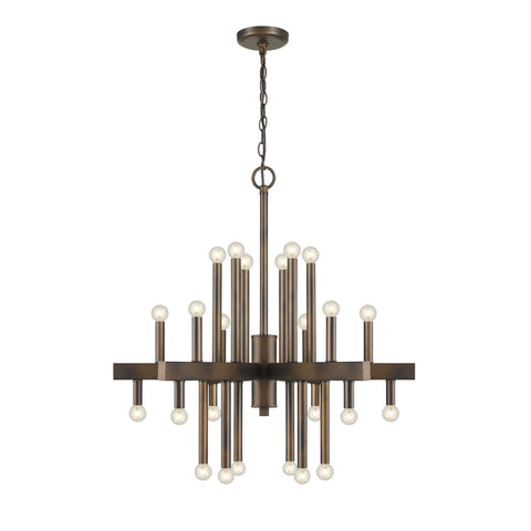 Fallon 24-Light Oil-Rubbed Bronze Chandelier