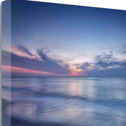 Early Morning Beach Sunrise 1 Giclee Wrap Canvas Wall Art