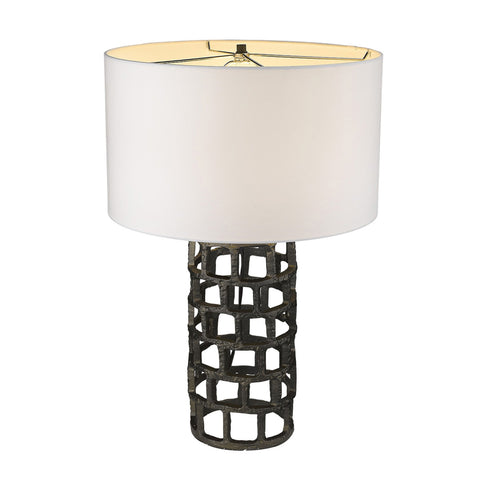 Vallin 1-Light Black Gold Table Lamp