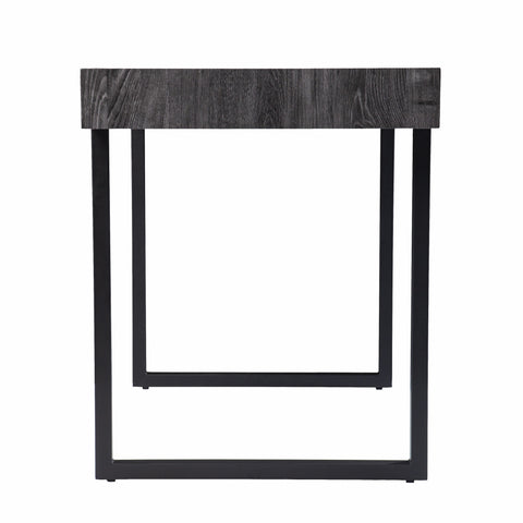 Charcoal Black Small Space Desk