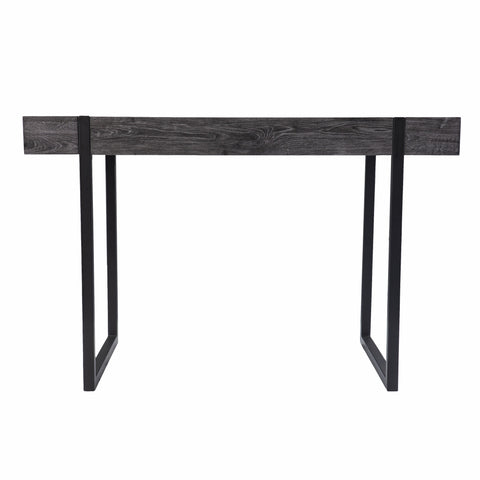 Charcoal Black Small Space Desk