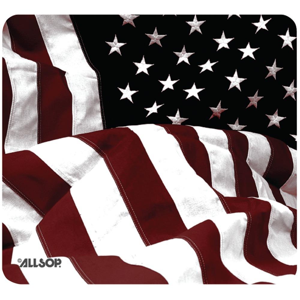 Allsop 29302 Old-fashioned American Flag Mouse Pad