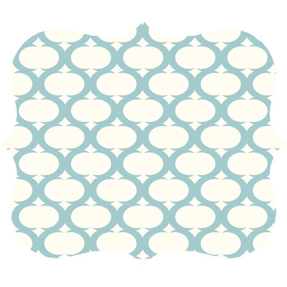 Fellowes Designer Mouse Pad (teal Lattice) Flw5919001