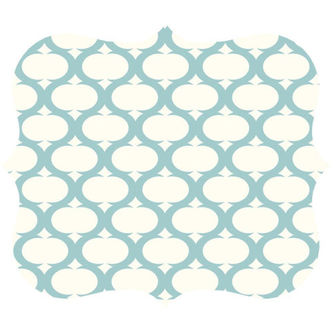 Fellowes Designer Mouse Pad (teal Lattice) Flw5919001