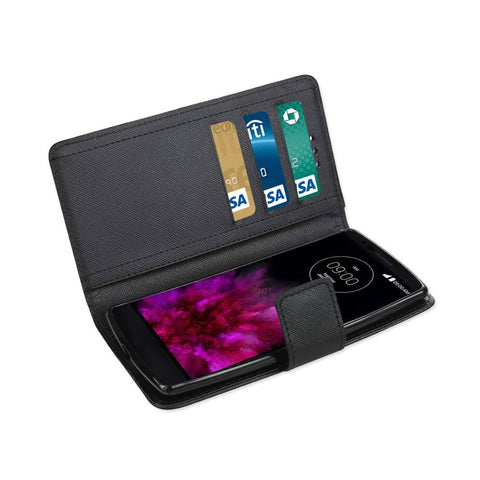 Reiko Lg G Flex 2 3-in-1 Wallet Case In Black