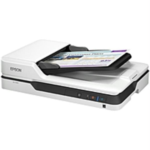 Epson Workforce Ds-1630 Flatbed Scanner - 1200 Dpi Optical - 30-bit Color - 8-bit Grayscale - 25 Ppm (mono) - 25 Ppm (color) - Duplex Scanning - Usb