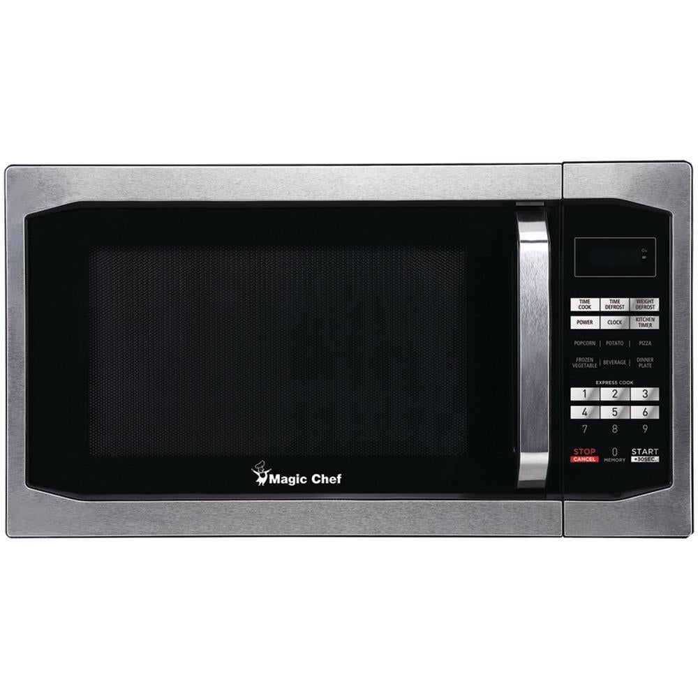 Magic Chef Mcm1611st 1.6 Cubic-ft Countertop Microwave (stainless Steel)