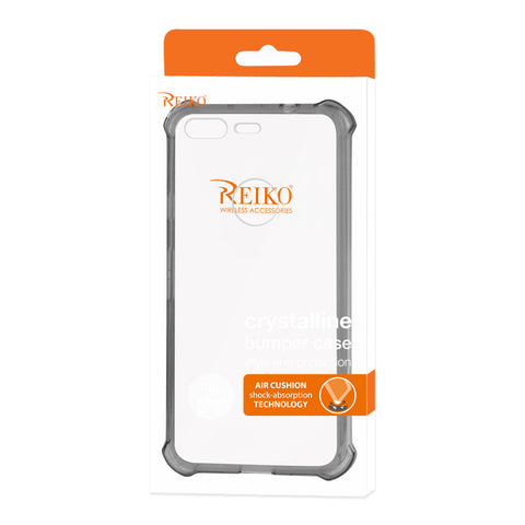 Reiko Google Pixel Clear Bumper Case With Air Cushion Protection In Clear Black