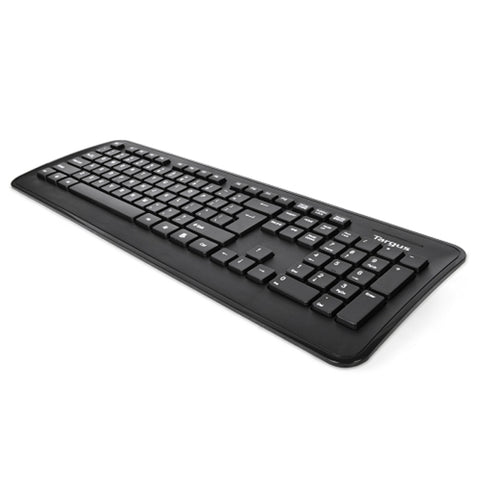 Targus Kb214 2.4ghz 104-key Wireless Keyboard W/usb Receiver(black) - Color Retail Box