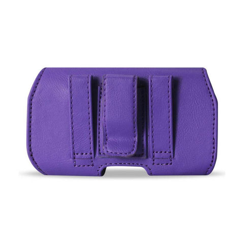 Horizontal Pouch Iphone 5/5s Purple (5x2.44x0.47 Inches Slim)