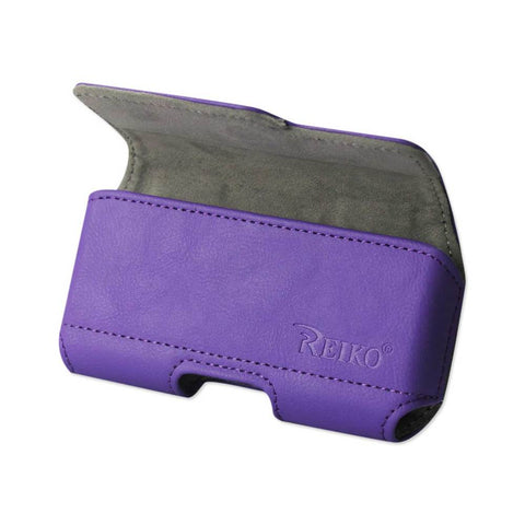 Horizontal Pouch Iphone 5/5s Purple (5x2.44x0.47 Inches Slim)