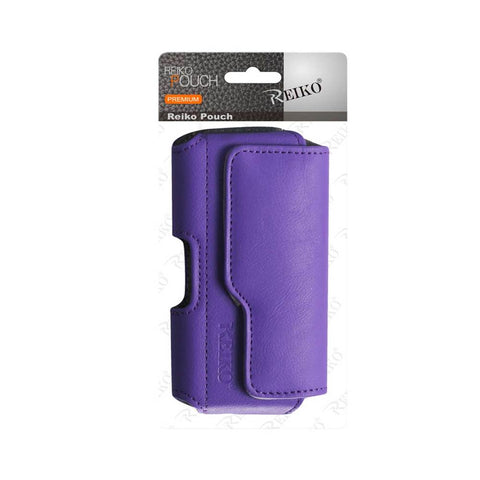 Horizontal Pouch Iphone 5/5s Purple (5x2.44x0.47 Inches Slim)