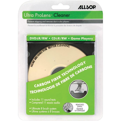 Allsop 23321 Ultra Prolens Cleaner For Cd/dvd Players