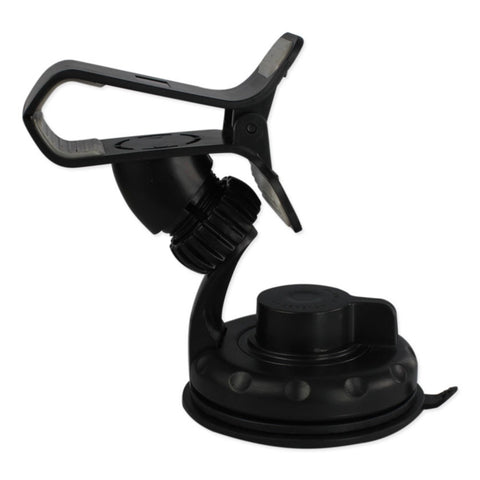 Reiko 360 Universal Suction Glass Window Phone Holder In Black