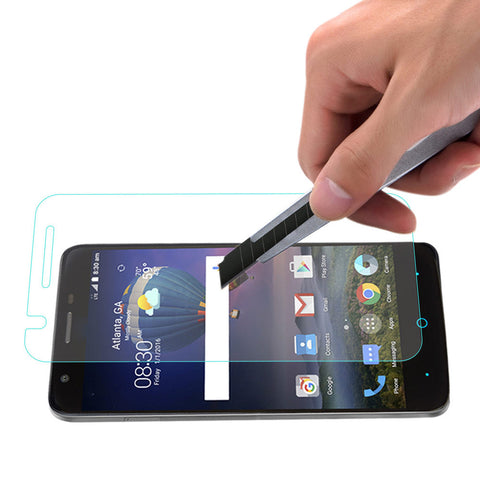 Reiko Zte Grand X3 Tempered Glass Screen Protector In Clear