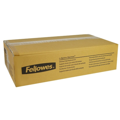 Fellowes Desktop Keyboard Tray With Silicone Wrist Support (black)