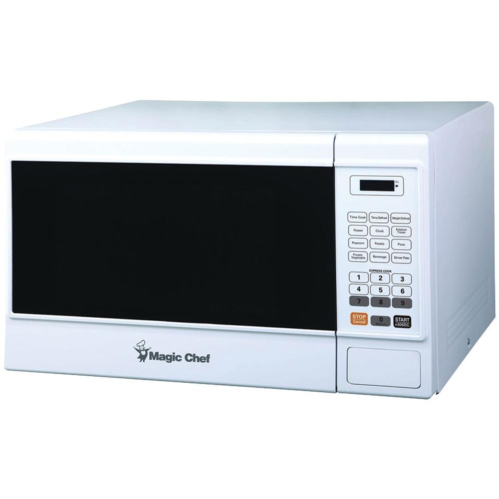 Magic Chef Mcm1310w 1.3-cubic-ft Countertop Microwave (white)