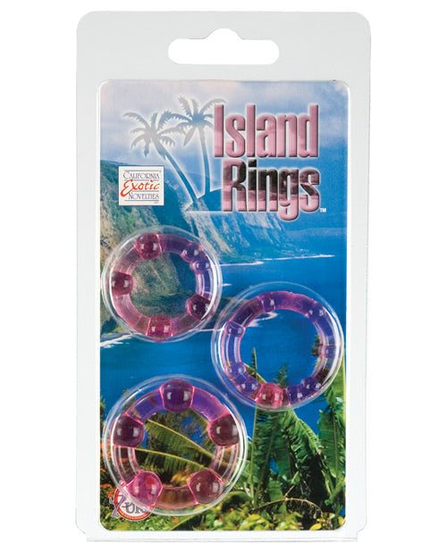 Island Rings - Pink