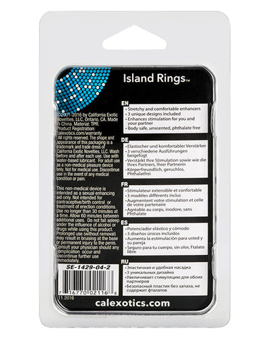 Island Rings - Pink