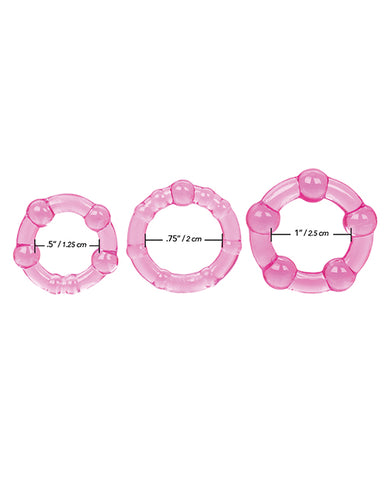 Island Rings - Pink