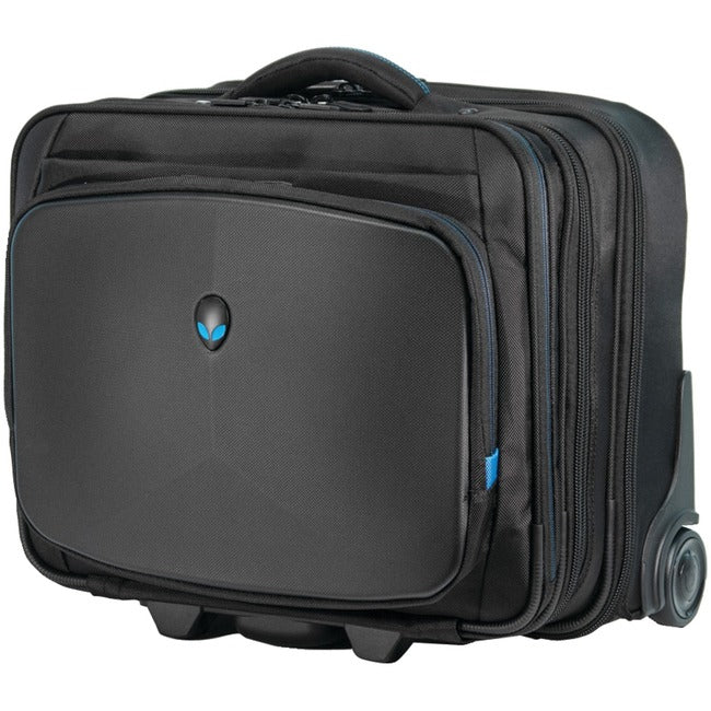 Mobile Edge AWVRC1 Carrying Case (Rolling Briefcase) for 17.3" Notebook - Black, Teal