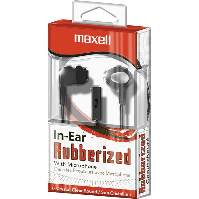 Maxell In-Ear Earbuds with Microphone and Remote