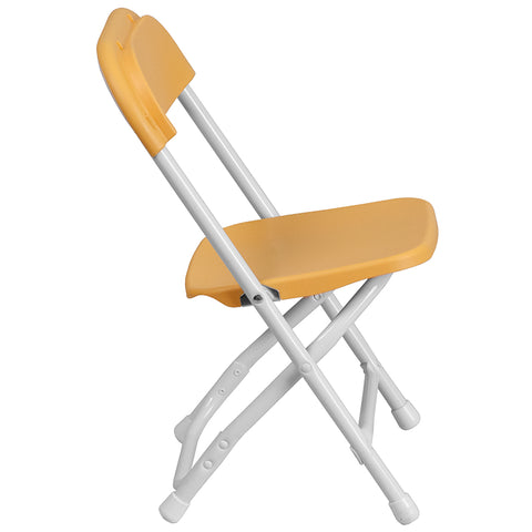 Kids Yellow Folding Chair