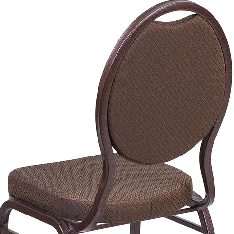 Black Fabric Banquet Chair