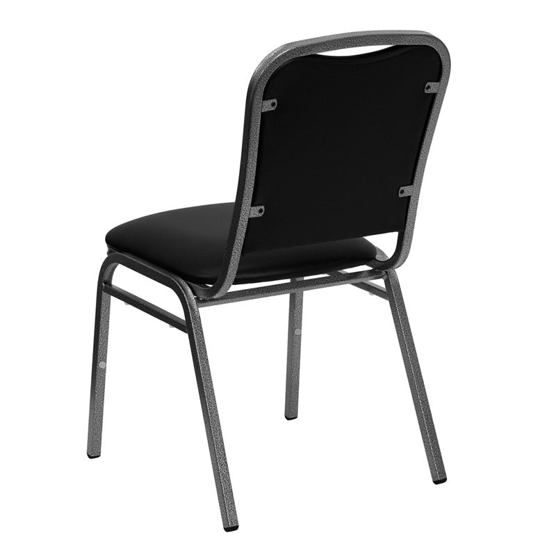 Black Vinyl Banquet Chair