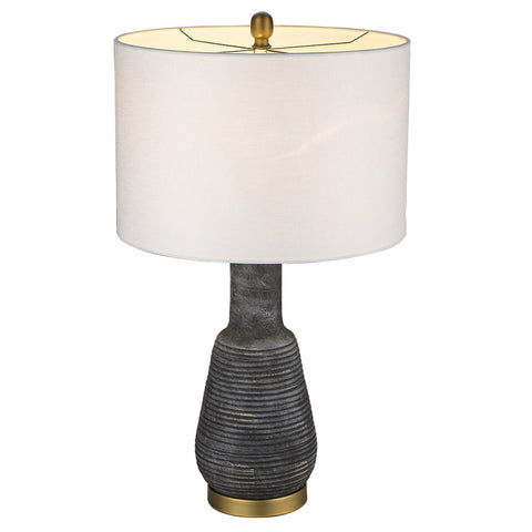 Trend Home 1-Light Brass Table Lamp