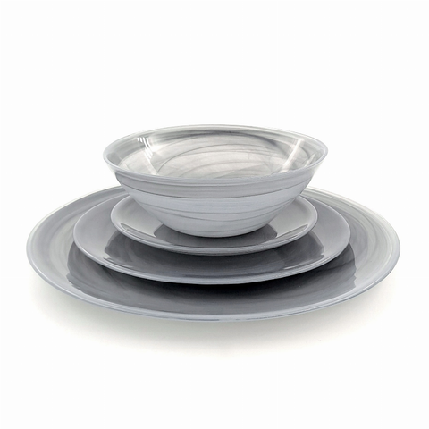 NUAGE Glass Dinnerware Set