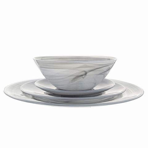 NUAGE Glass Dinnerware Set