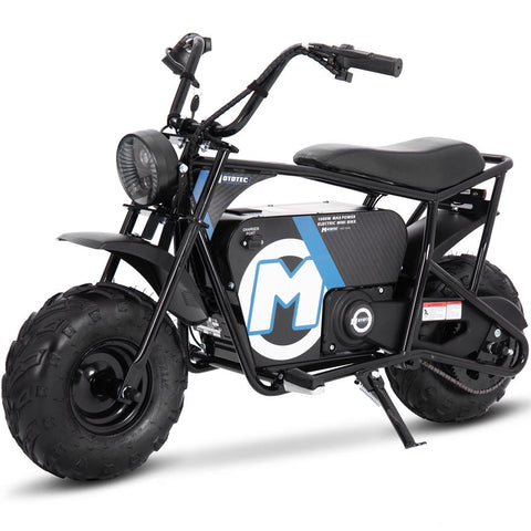 Mototec 48v 1000w Electric Mini Bike Black