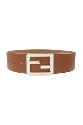 Mirrored Buckle Belt