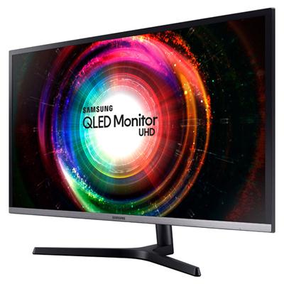 Samsung U32H850UMN 31.5" 4K UHD Quantum Dot LED LCD Monitor - 16:9 - Black, Silver