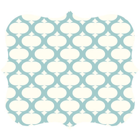 Fellowes Designer Mouse Pad (teal Lattice) Flw5919001