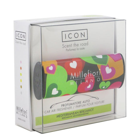 Icon Cuori &amp; Fiori Car Air Freshener - Mediterranean Bergamot - 1pc