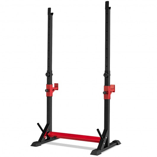 Adjustable Squat Rack Stand Multi-function Barbell Rack Home Gym Fitness