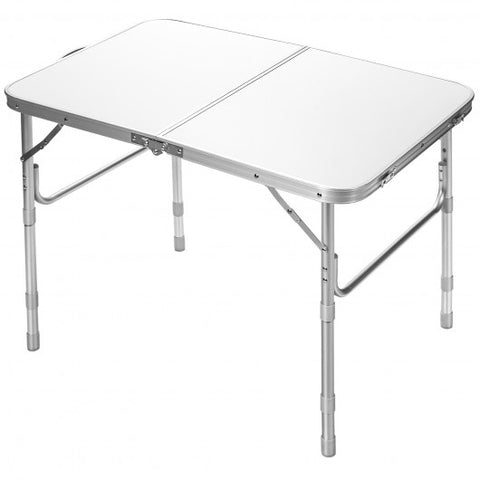 Adjustable Portable Aluminum Patio Folding Camping Table for Outdoor and Indoor