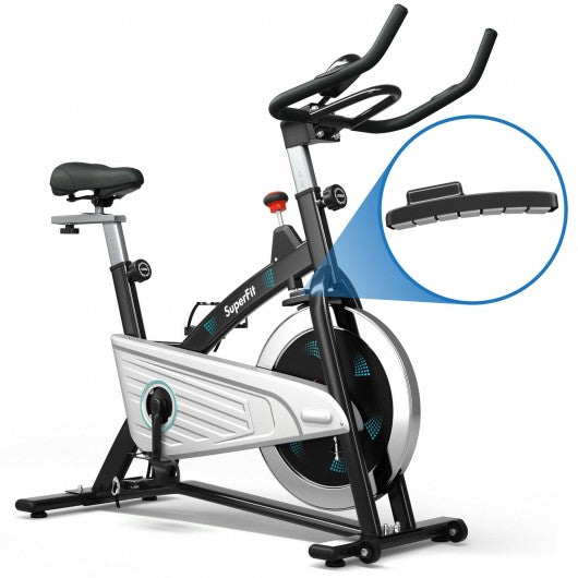 30Lbs Magnetic Fixed Indoor Training Bicycle with Monitor for Gym and House