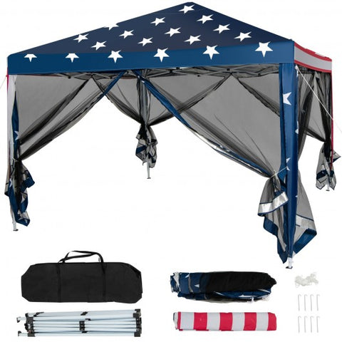 Outdoor 10 x 10 Feet Pop-up Canopy Tent Gazebo Canopy